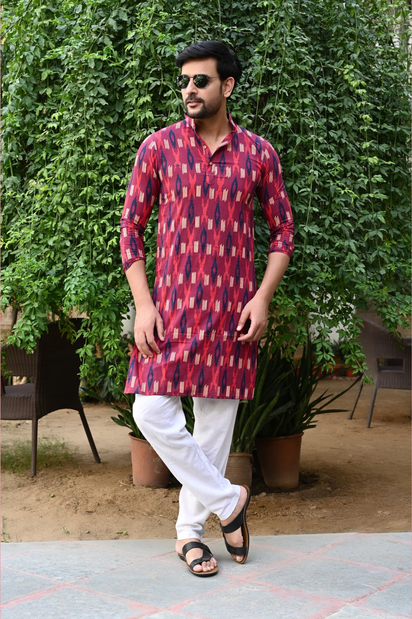 Contemporary Hand Block Mul Mul Cotton Saree Design 5
