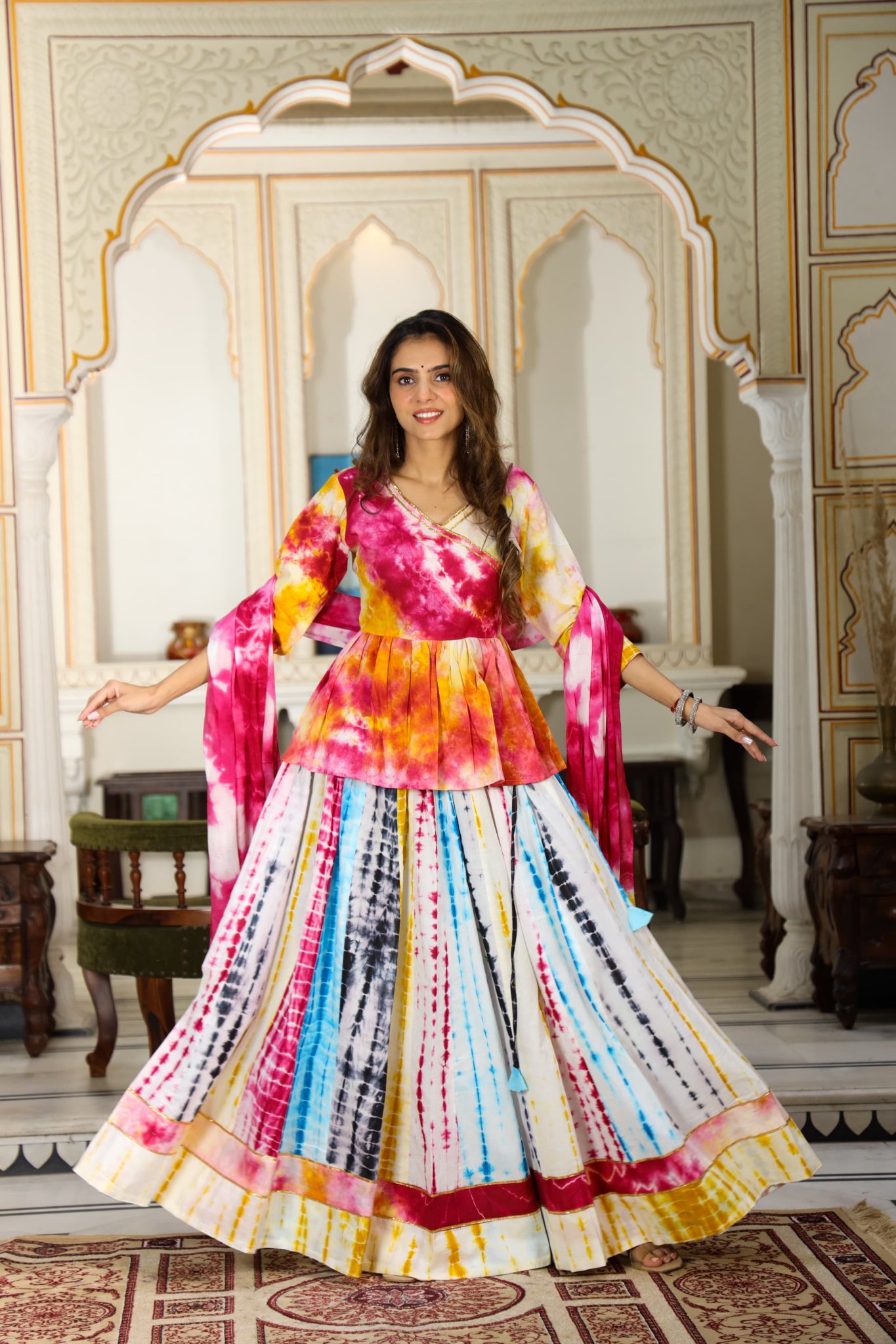 Premium Quality Hand Block Kota Doria Sarees Design 2